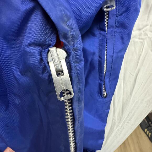 Vtg 70s 80s Polaris Men's Blue Snowmobile Suit One Piece Teller Pole-Katz - Picture 7 of 15